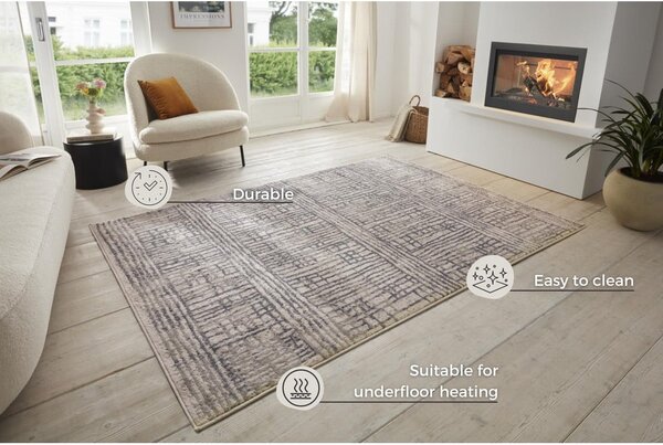 Covor gri 80x120 cm Terrain – Hanse Home