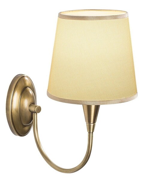 Aplică de perete bej/aurie Patrick – Opviq lights