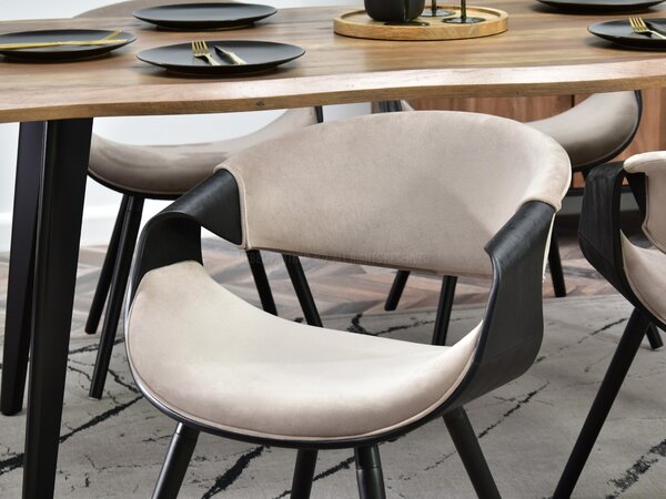 Scaun Bjorn K (bej + negru). Promo -13%. 1110930
