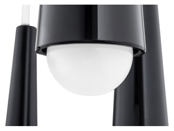 Lustră pe cablu HOLLYWOOD 5xE14/7W/230V neagră Argon 2103