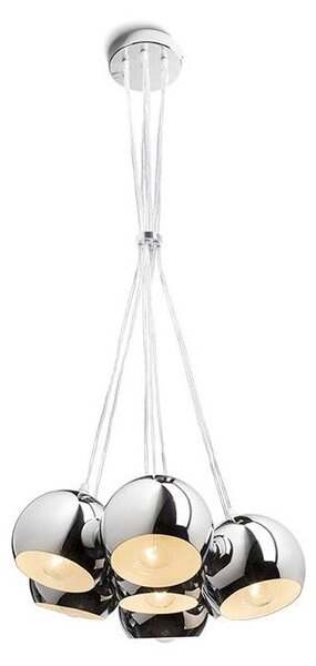 Lustră pe cablu ASTROMET 7xE27/42W/230V RED-Design Rendl-R11761