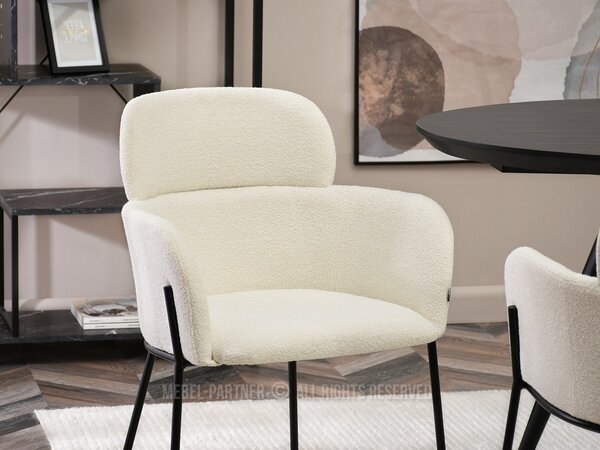 Scaun Baggie K (crem + negru). Promo -14%. 1110946