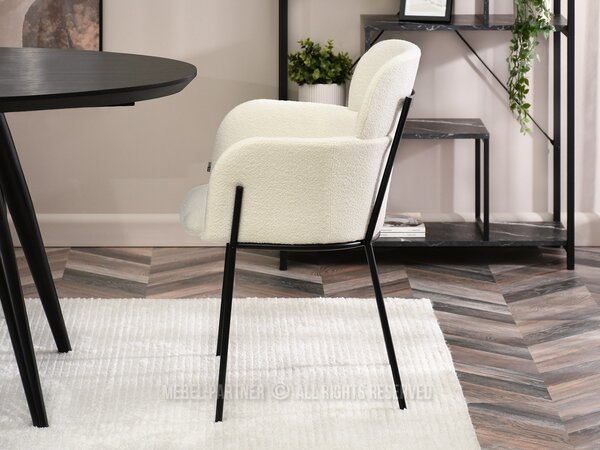 Scaun Baggie K (crem + negru). Promo -14%. 1110946