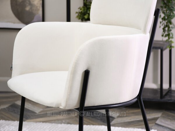 Scaun Baggie K (crem + negru). Promo -15%. 1110948