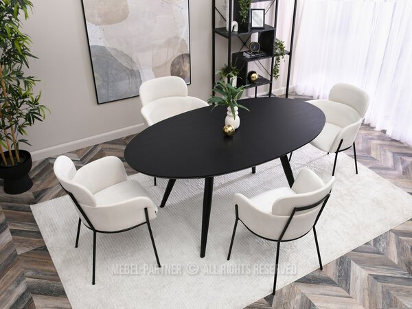 Scaun Baggie K (crem + negru). Promo -15%. 1110948
