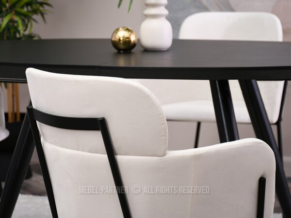 Scaun Baggie K (crem + negru). Promo -15%. 1110948