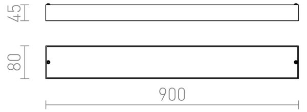 Aplică LED pentru baie MARINA 14W/230V IP44 RED-Design Rendl-R11996