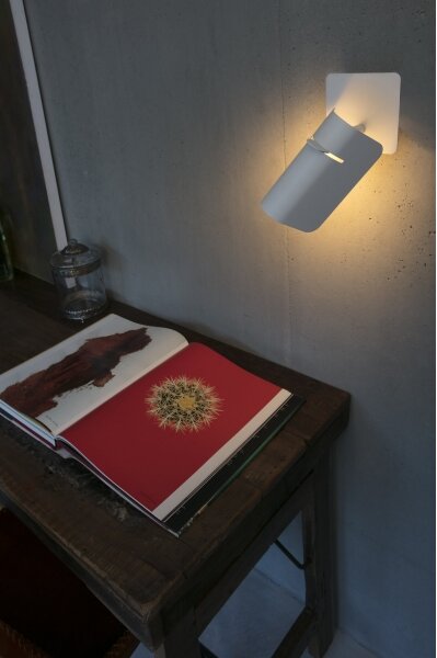 Lampă de perete SMILE 1xE27/15W/230V albă FARO 62130