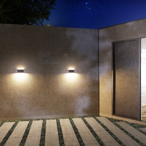 Aplică de exterior WOOP 1xR7s/48W/230V IP54 RED-Design Rendl-R10439