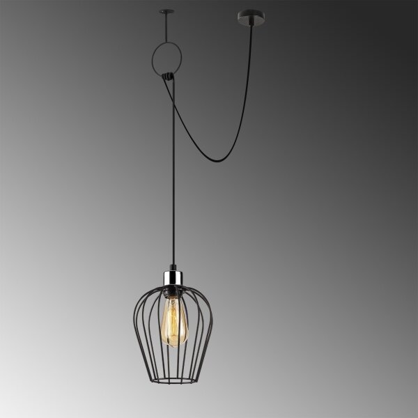 Lustră pe cablu TEL 1xE27/40W/230V