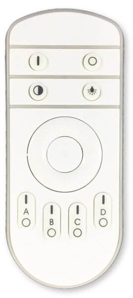 Lustră LED aplicată dimabilă 2xLED/25W/230V neagră Top Light + telecomandă