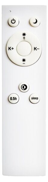 Plafonieră LED dimabilă LED/60W/230V pătrată albă Top Light + telecomandă