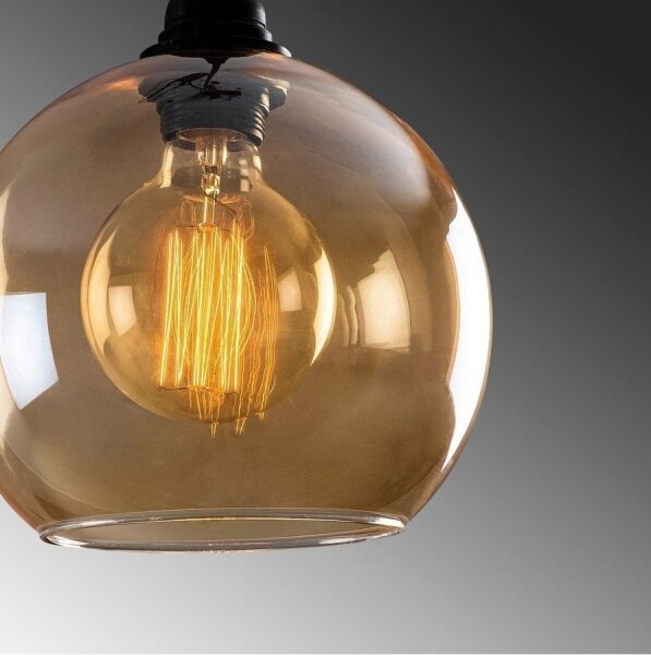 Lustră pe cablu GOLD 3xE27/40W/230V