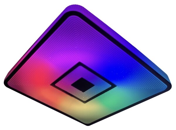 Plafonieră LED RGB dimabilă LED/24W/230V pătrată Top Light + telecomandă