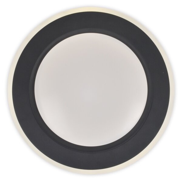 Plafonieră LED dimabilă LED/60W/230V neagră Top Light + telecomandă