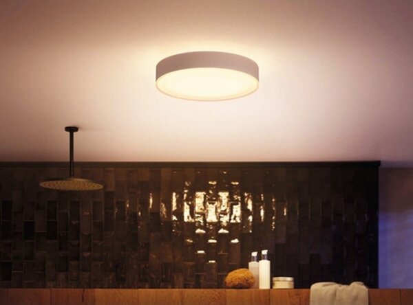Plafonieră LED pentru baie dimabilă Hue LED/19,2W/230V IP44 d. 381 mm Philips + telecomandă