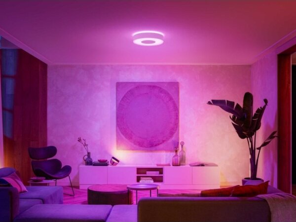 Plafonieră LED RGB pentru baie dimabilă Hue LED/33,5W/230V IP44 d. 381 mm Philips