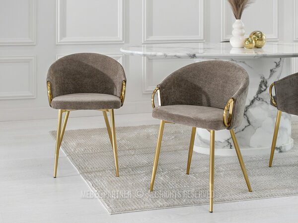 Scaun Carma K (nisipiu + auriu). Promo -14%. 1111001