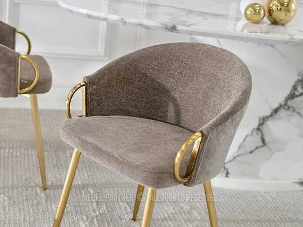 Scaun Carma K (nisipiu + auriu). Promo -14%. 1111001