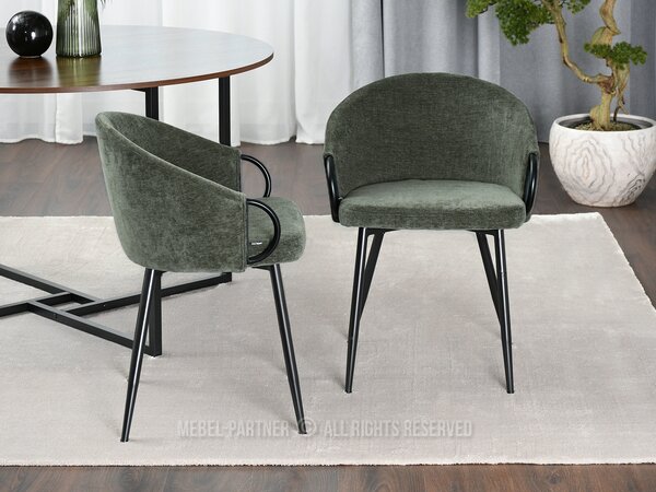 Scaun Carma K (verde + negru). Promo -13%. 1111004