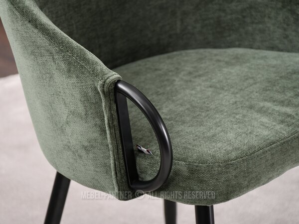 Scaun Carma K (verde + negru). Promo -13%. 1111004