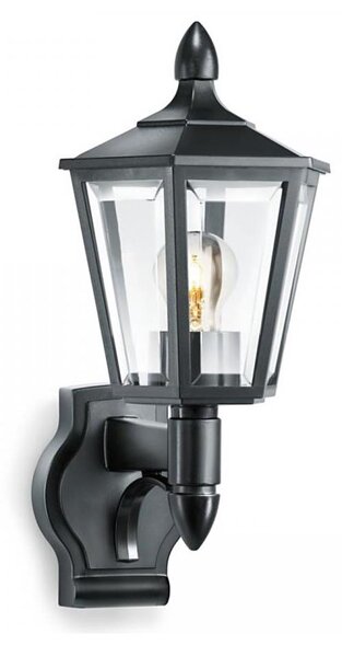 Aplică de exterior L 15 1xE27/60W/230V IP44 neagră Steinel 069179