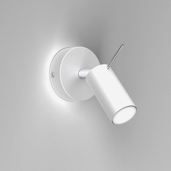 Spot de perete PRESTON 1xGU10/40W/230V alb