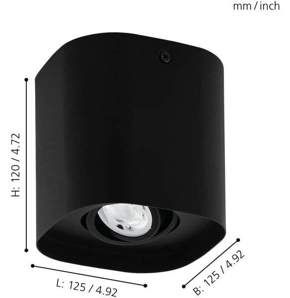 Spot LED RGBW dimabil CAMINALES-Z 1xGU10/5W/230V Eglo 99673
