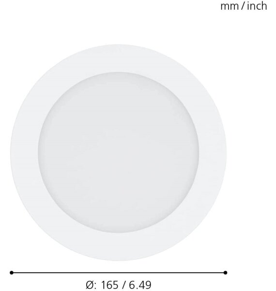 Eglo 900102 - Lampă LED dimabilă pentru baie FUEVA-Z LED/10,5W/230V IP44
