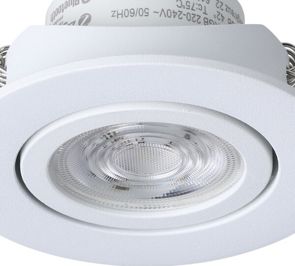 Corp de iluminat LED RGBW încastrat dimabil SALICETO-Z LED/5W/230V Eglo 99671