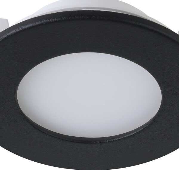 Eglo 31743 - Set 3x corpuri de iluminat LED reglabile FUEVA-Z, LED/2,8W/230V, IP44, negru