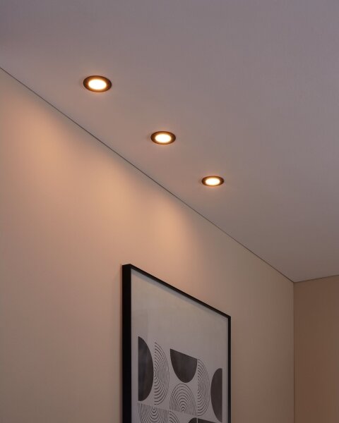 Eglo 31743 - Set 3x corpuri de iluminat LED reglabile FUEVA-Z, LED/2,8W/230V, IP44, negru