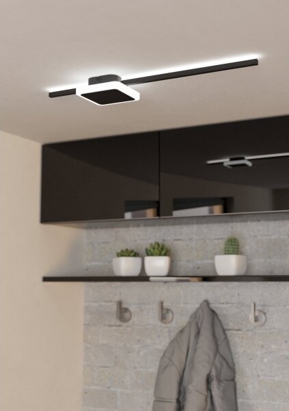 Eglo 99609 - Plafonieră LED SARGINTO, LED/6,3W/230V + LED/5,4W
