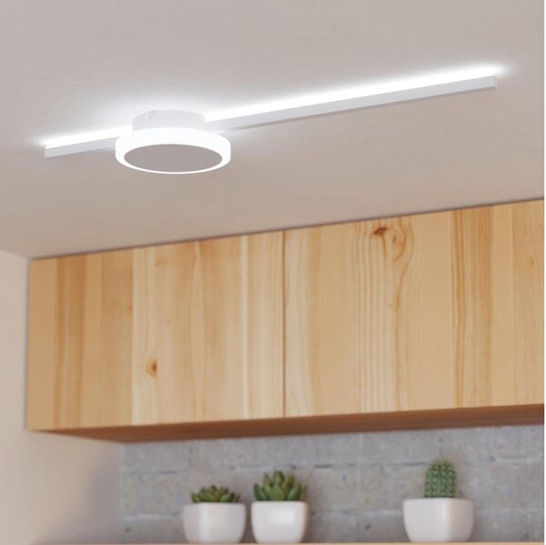 Eglo 99606 - Plafonieră LED SARGINTO, LED 6,3W/230V + LED 5,4W