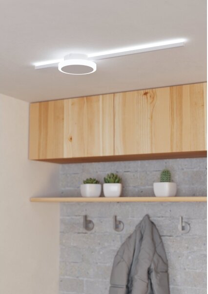 Eglo 99606 - Plafonieră LED SARGINTO, LED 6,3W/230V + LED 5,4W