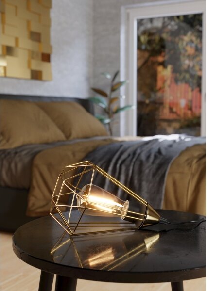 Corp de iluminat de masă pentru priză Eglo 43685 TARBES 1xE27/60W/230V