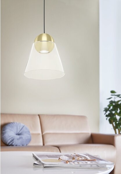 Plafonieră LED pe cablu CERASELLA 1xGU10/4,5W/230V Eglo 99628