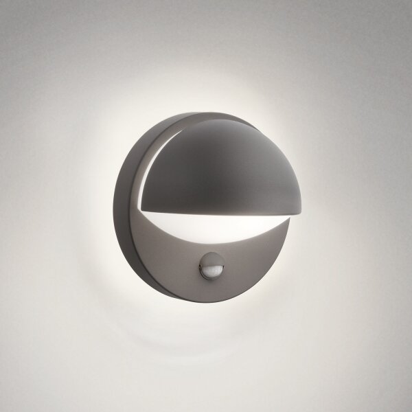 Aplică de exterior cu senzor Philips JUNE 1xE27/12W/230V IP44