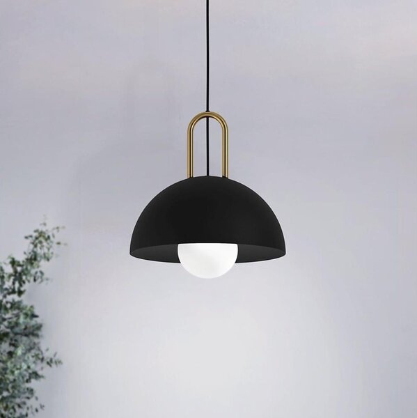 Lustră pe cablu CALMANERA 1xE27/40W/230V neagră Eglo 99693