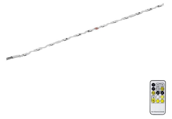Bandă LED dimabilă 5m LED/23W/24/230V 2700-6500K Eglo 99722 + telecomandă