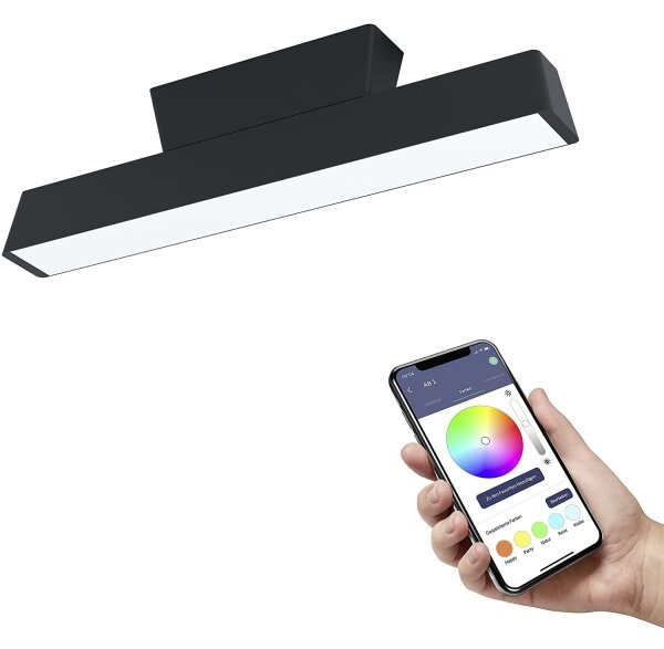 Plafonieră LED RGBW dimabilă SIMOLARIS-Z LED/16W/230V Eglo 99601