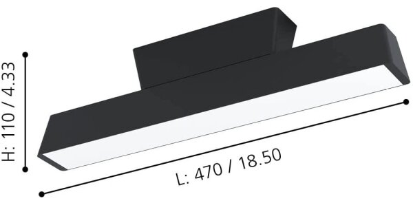 Plafonieră LED RGBW dimabilă SIMOLARIS-Z LED/16W/230V Eglo 99601