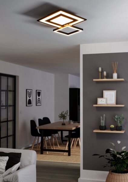 Plafonieră LED RGBW dimabilă SALITERAS-Z LED/21,6W/230V Eglo 900025