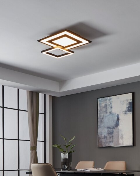 Plafonieră LED RGBW dimabilă SALITERAS-Z LED/21,6W/230V Eglo 900025