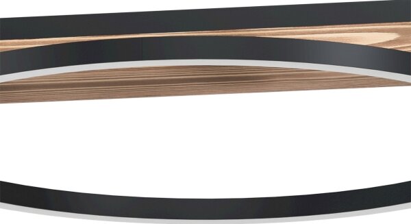 Eglo BOYAL 99624-LED, lustră dimabilă, 2xLED/12,5W/230V+LED/15,5W, maro/negru
