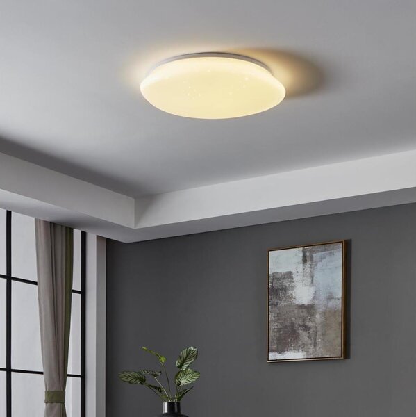 Eglo 900129 - Plafonieră LED RGBW dimabilă SILERAS-Z LED/33W/230V