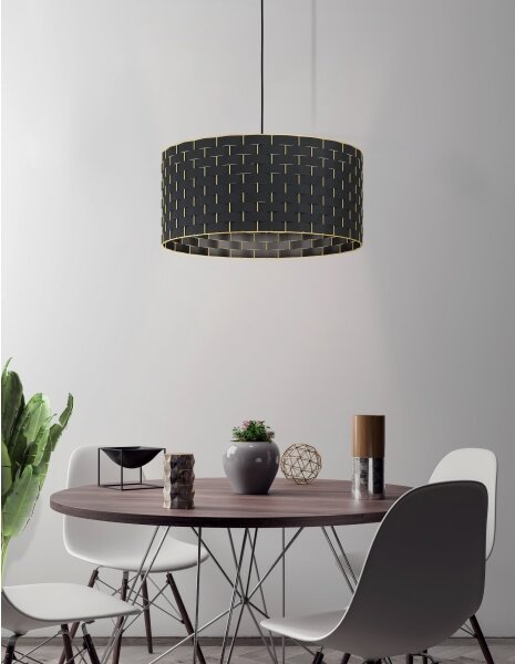 Lustră pe cablu MARASALES 1xE27/40W/230V d. 55 cm Eglo 99525
