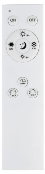 Plafonieră LED dimabilă MONIROTE LED/37W/230V Eglo 99791 + telecomandă