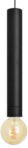 LED Lustră pe cablu TUBA 1xGU10/20W/230V neagră