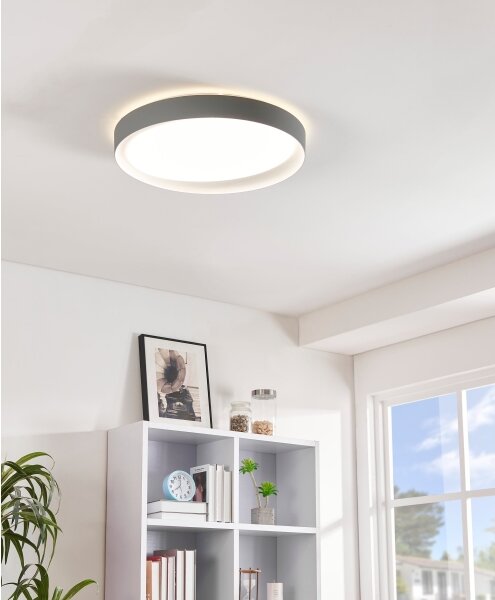 Plafonieră LED dimabilă LAURITO LED/24W/230V 3000-6500K Eglo 99782 + telecomandă